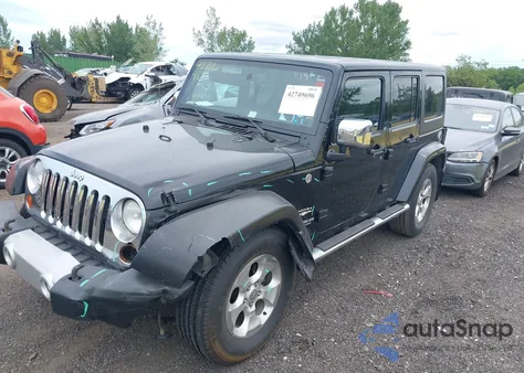 2013 Jeep Wrangler Unlimited Sahara z USA, uszkodzony, nr VIN 1C4BJWEG1DL509467